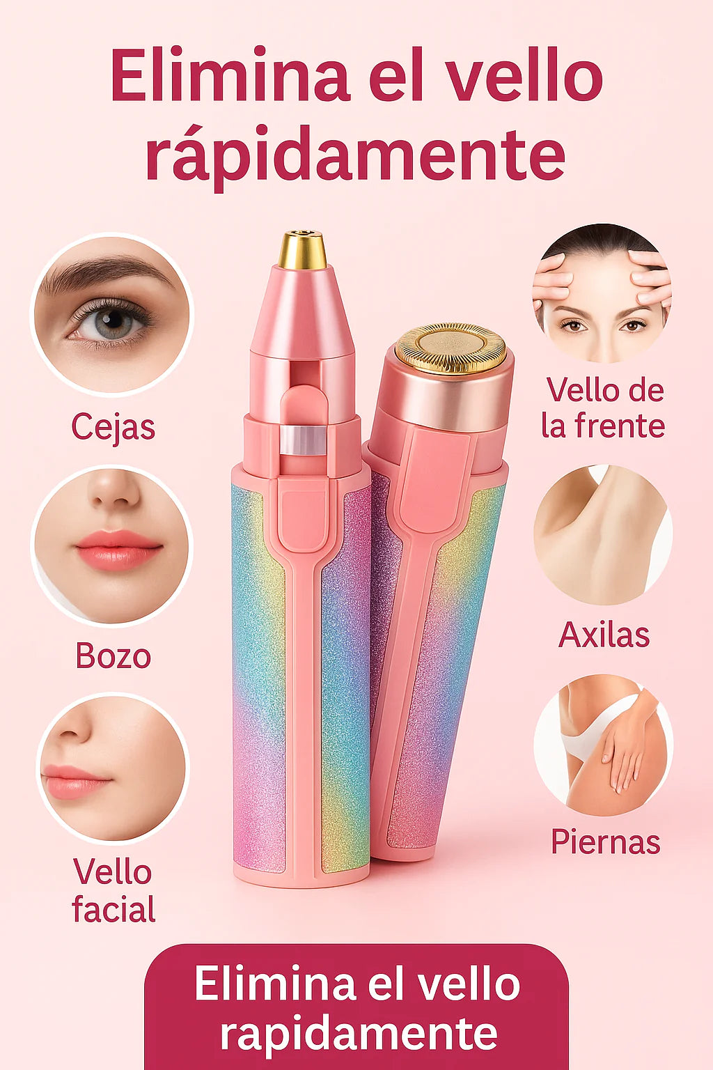 SilkTouch Pro - Remoción de Vello Sin Dolor, Todos los Días