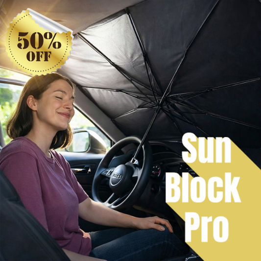 SunBlock Pro – Parasol Plegable para auto