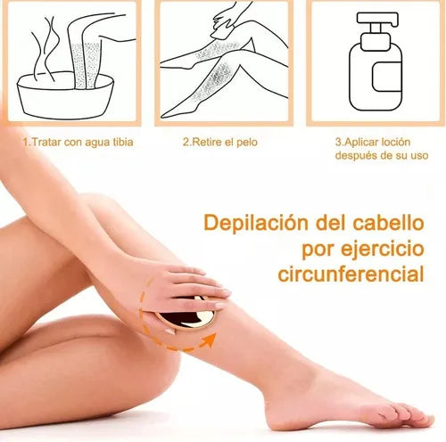 Depilador Exfoliante Sin Dolor Color