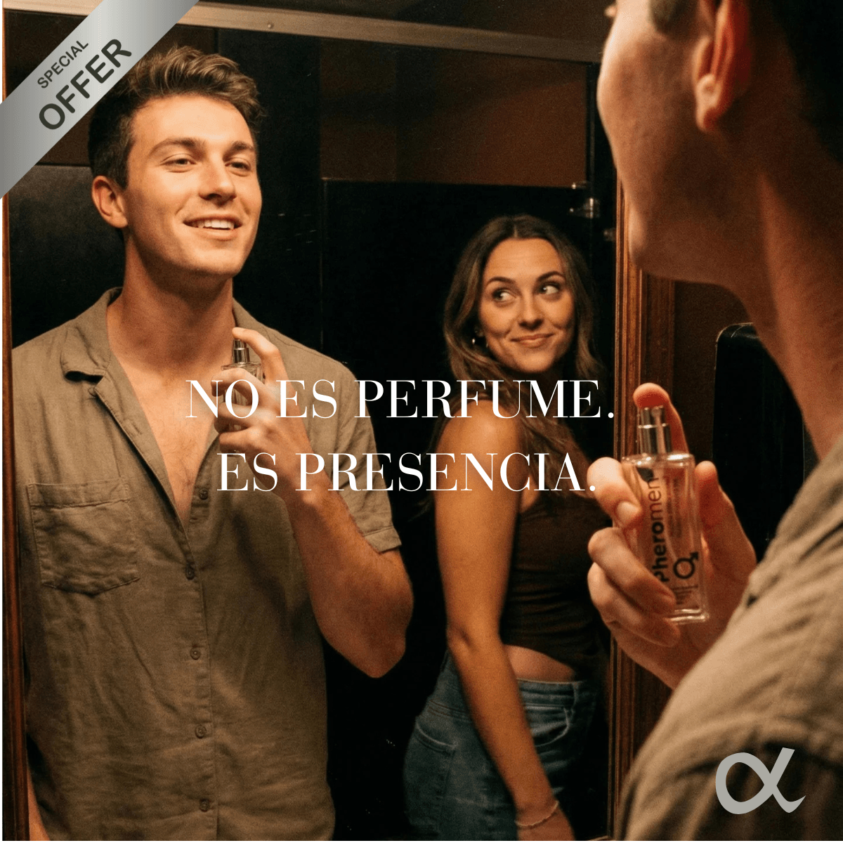Pheromen Alpha - Mejora tu Presencia