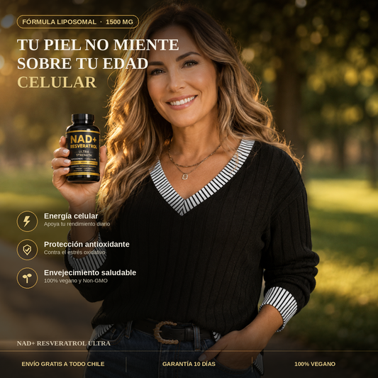 NAD + RESVERATROL 60 Caps